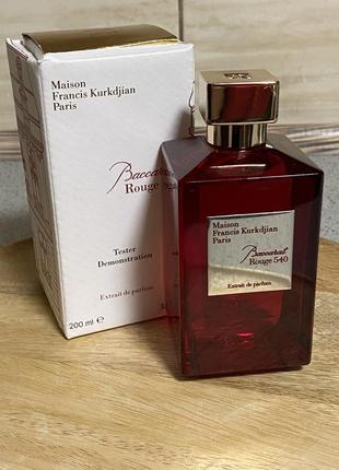 Maison Francis Kurkdjian Baccarat Rouge 540 Extrait Unisex 6.8oz Tester