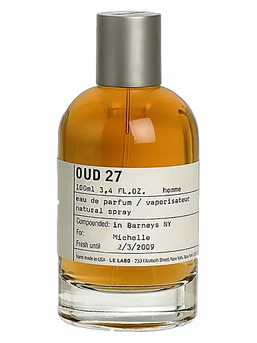 Le Labo Oud 27 Eau de Parfum Unisex 3.4oz/100ml Tester